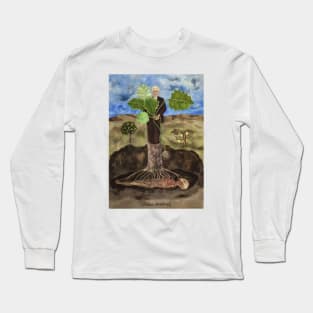 Portrait of Luther Burbank by Frida Kahlo Long Sleeve T-Shirt